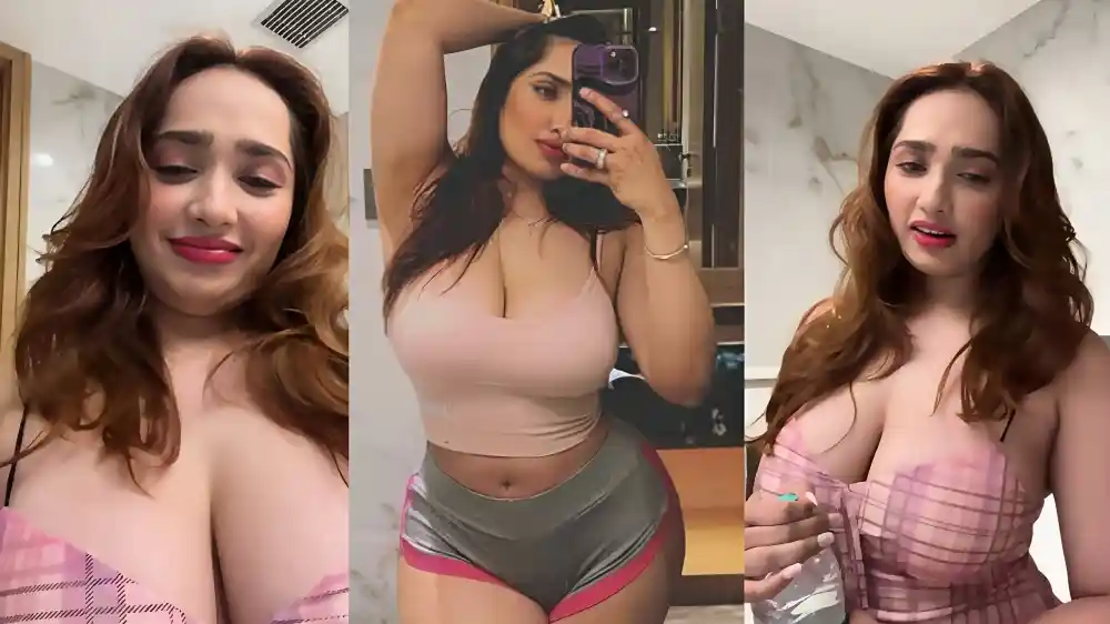 Aditi Mistry Bathroom Tease in Hot & Sexy Dress