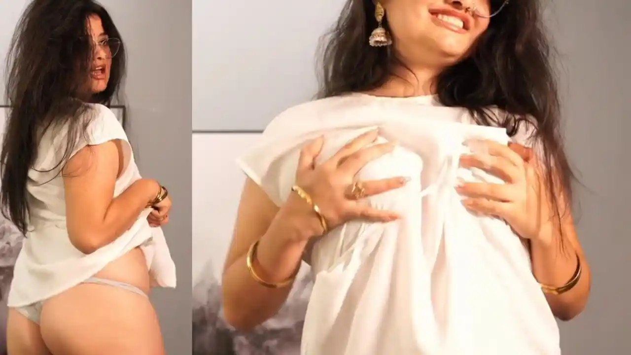 Madison Flame Pressing Boobs , Teasing while Dancing [UNCUT]