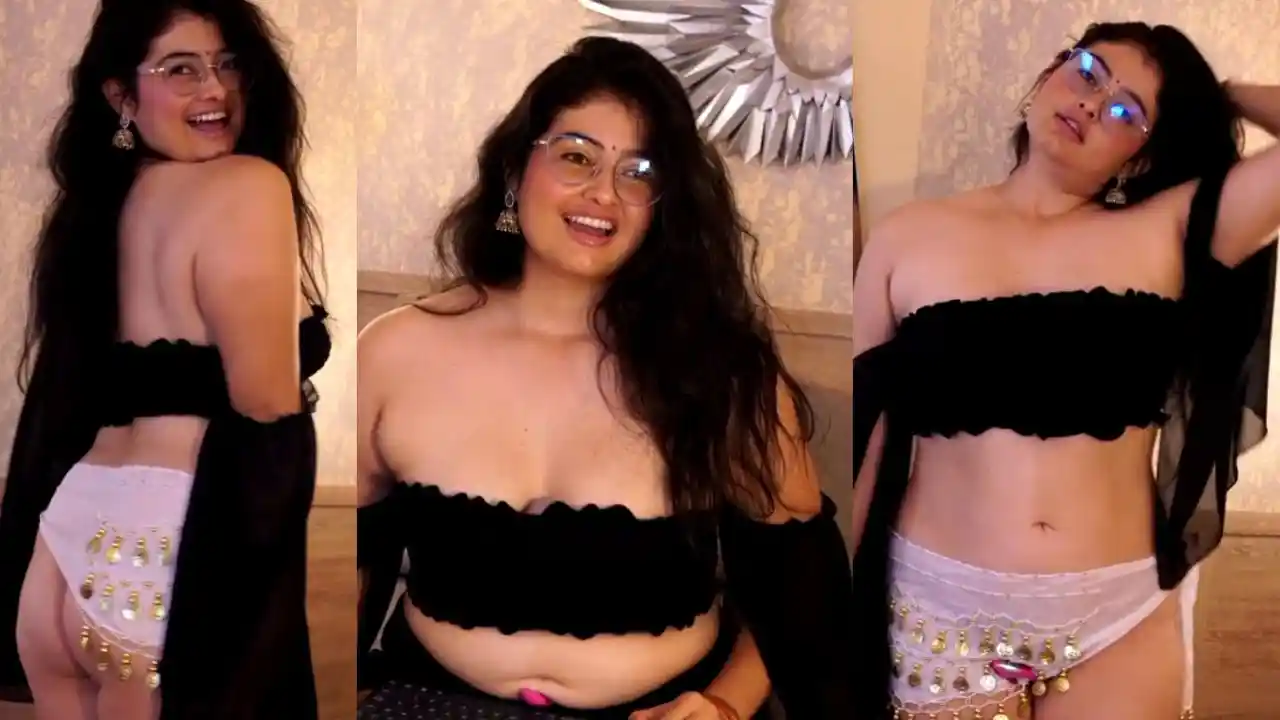 Madison Flame Sexy Black Cute Top Live [UNCUT]