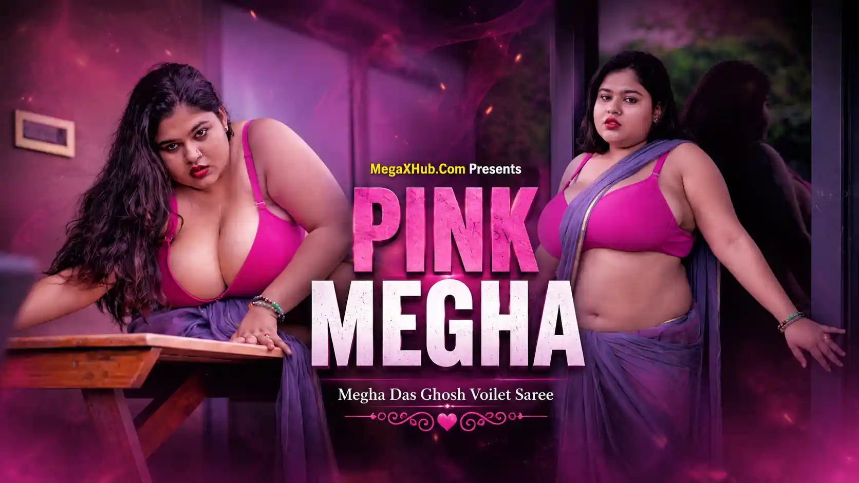 Megha Das Ghosh in Pink Bra Ho Tease [PINK MEGHA] | Bold & Sexy