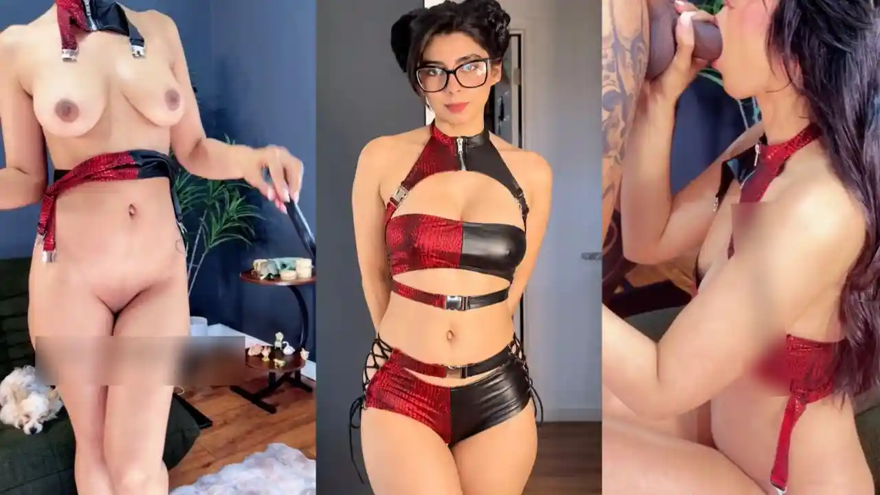 NRI Model Aqsa Pervaiz Nude Teasing & Giving Blowjob