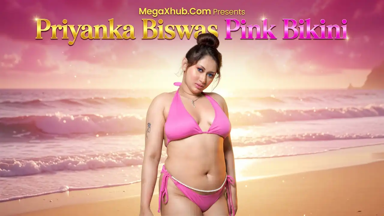Priyanka Biswas Pink Bikini Tease | 18+ Bold Video