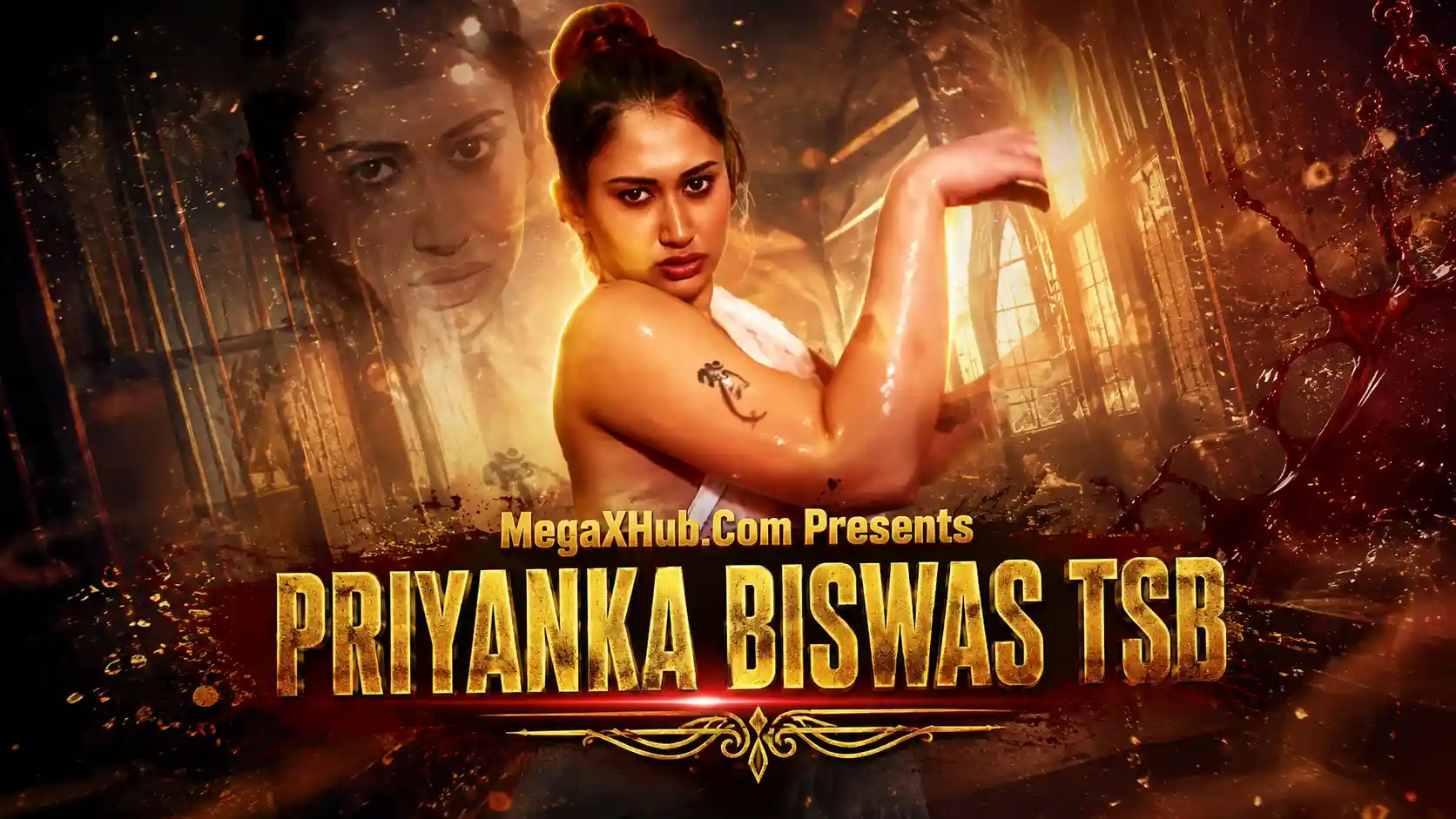 Priyanka Biswas Transparent Saree Bath Tease | 18+ Bold Video